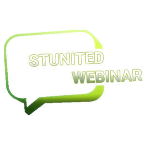 Stunited Webinar Icon - Green & Yellow