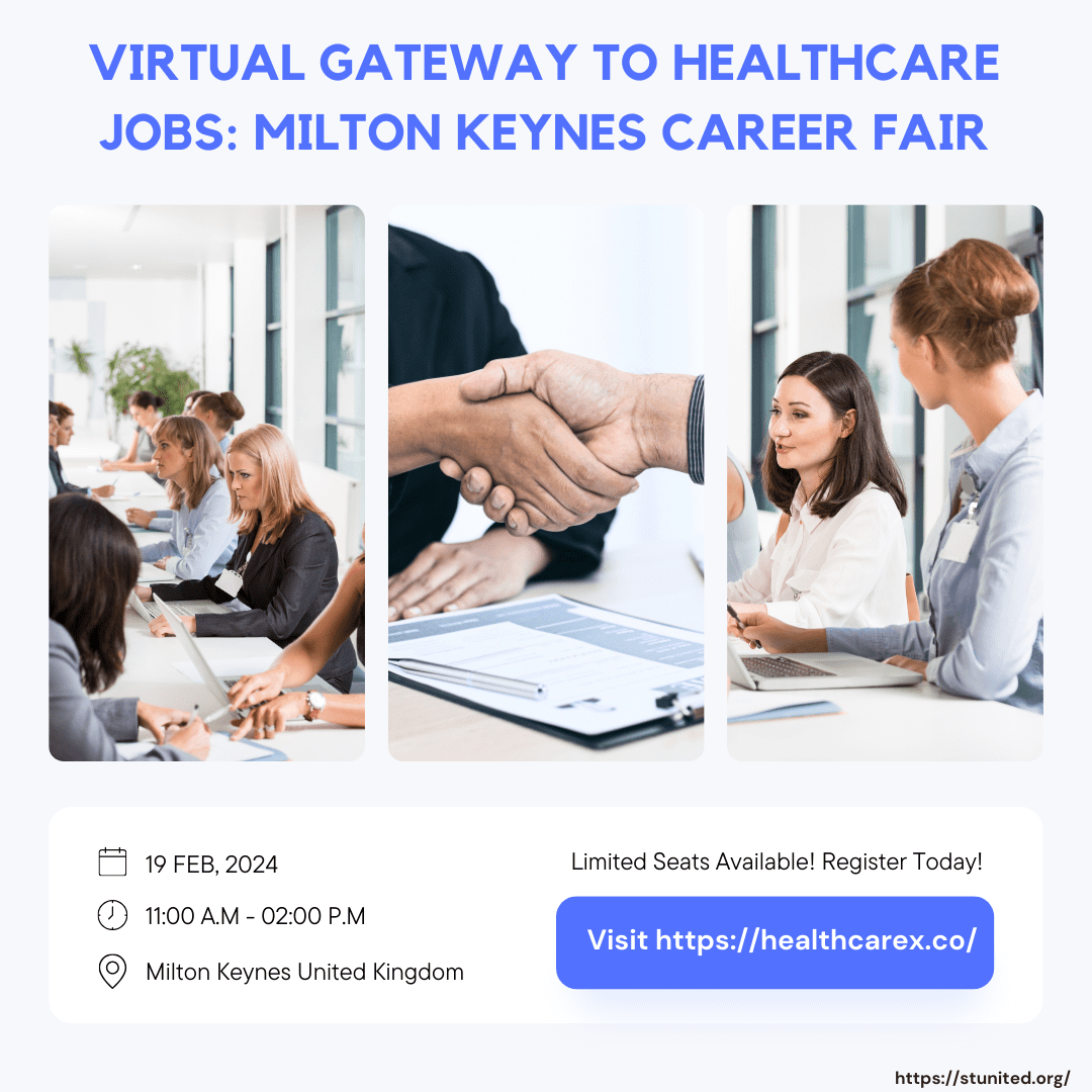 Virtual Gateway to Healthcare Jobs: Milton Keynes Career Fair - stunited.org