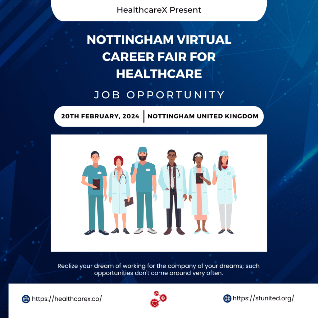 Nottingham virtual career fair for healthcare - stunited.org