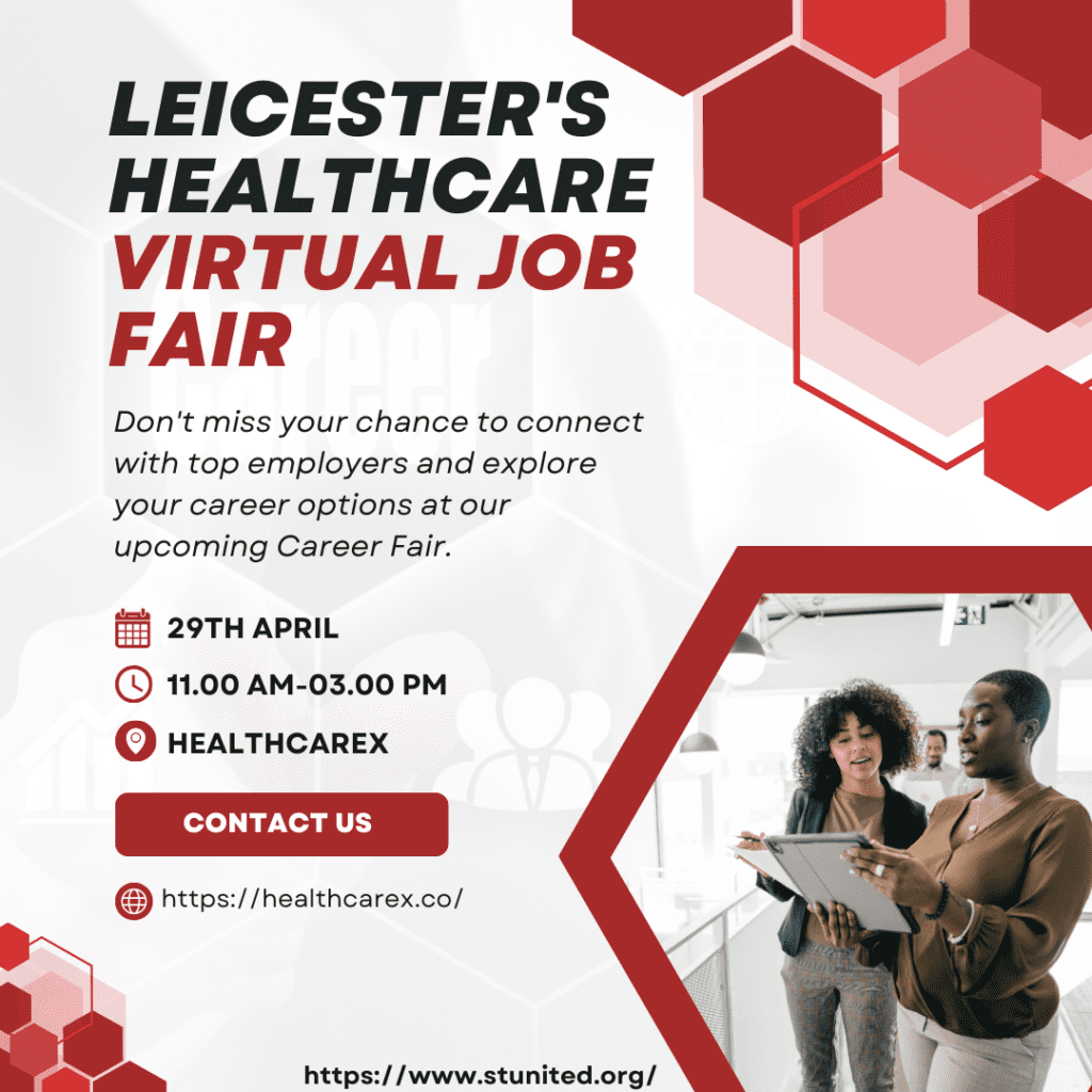 Leicester's Healthcare Virtual Job Fair - stunited.org