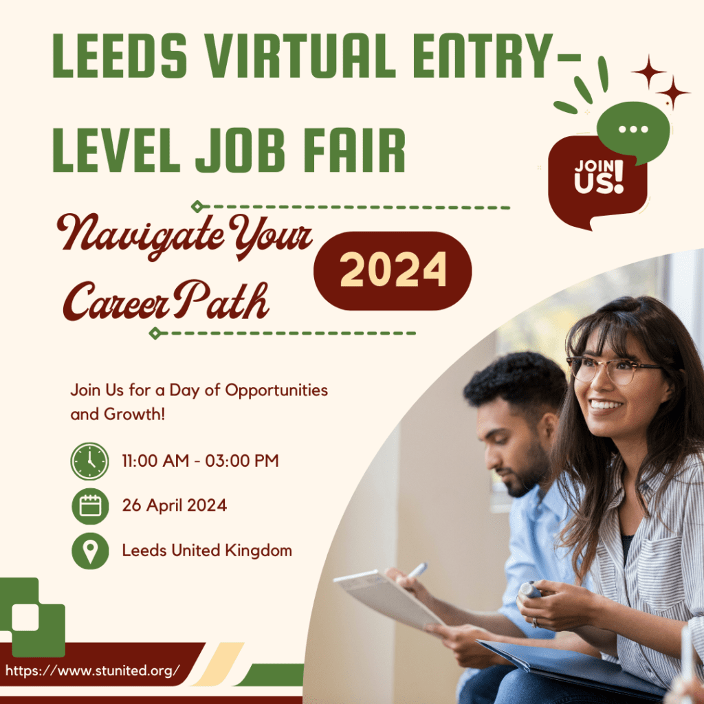 Leeds Virtual Entry-Level Job Fair: Navigate Your Career Path - stunited.org