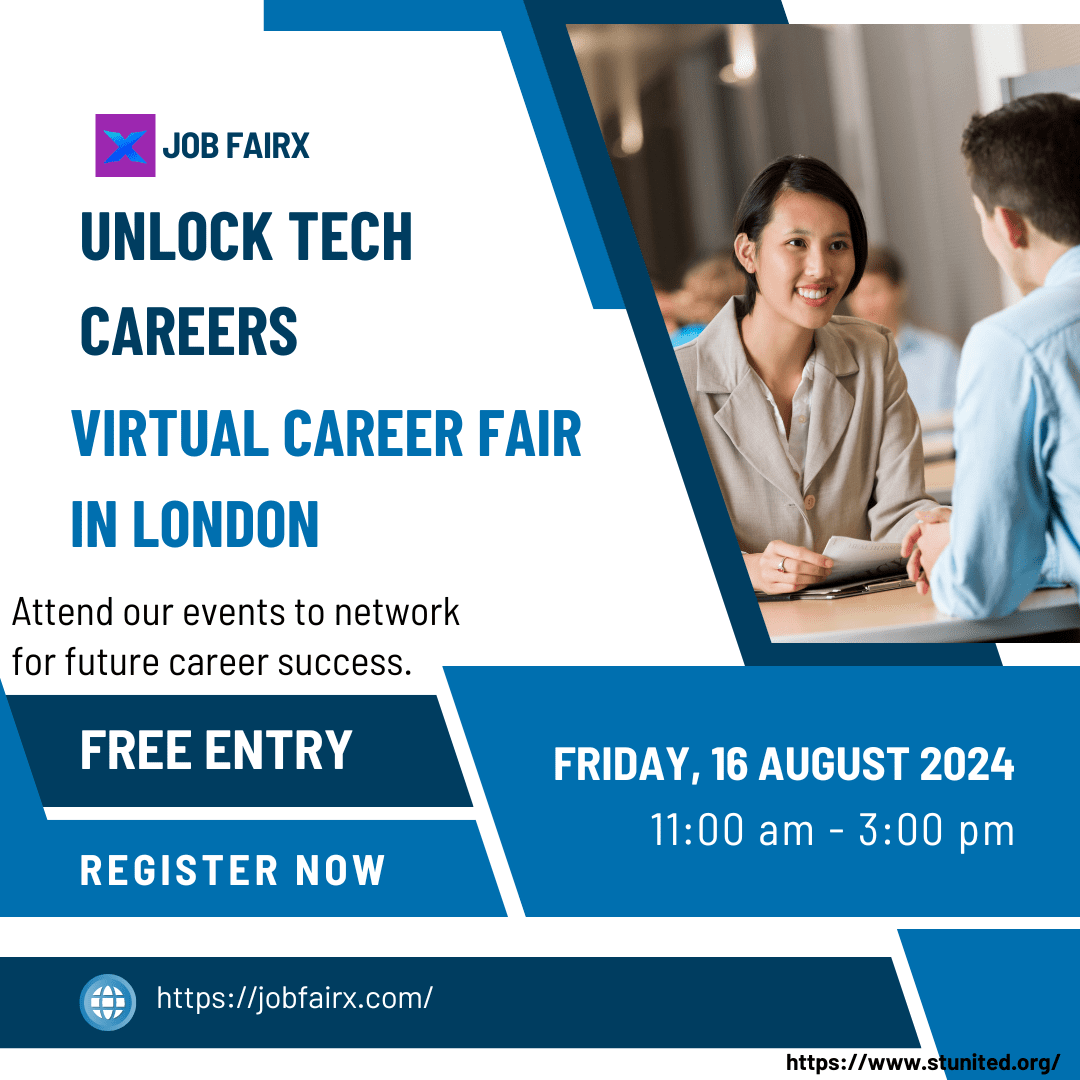 Virtual Tech Employment Expo in London - stunited.org - UK